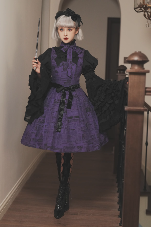 Nnstar Lolita Kiki's weekly Lolita Jumper Dress and Hat