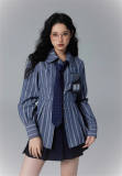 Kyouko & Harry Potter Co-signed Stripe Blouse Harry Potter Clothes