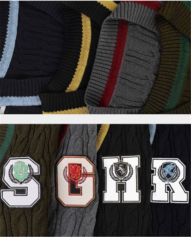 Kyouko & Harry Potter Co-signed Sweater Vest Harry Potter Clothes