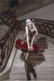 Blood Clan Feast Dark Gothic Lolita Jumper Dress and Bolero