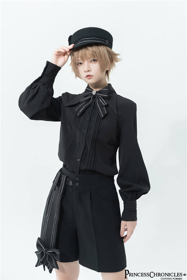 Princess Chronicles Divine Glory Bowknot Suit Short Pants Ouji Fashion