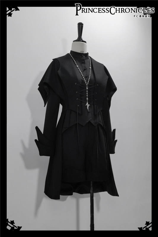 Princess Chronicles Yan Ye Retro Dark Medieval Slim Fit Vest Ouji Fashion