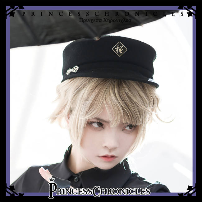 Princess Chronicles Vintage Woolen Hat Ouji Fashion