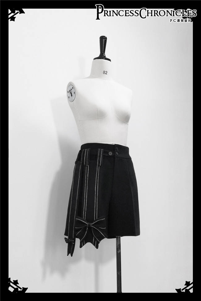 Princess Chronicles Divine Glory Bowknot Suit Short Pants Ouji Fashion