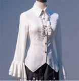 The Judges Game Ouji Lolita Blouse, Vest, Short Pants, Tailing and Hat