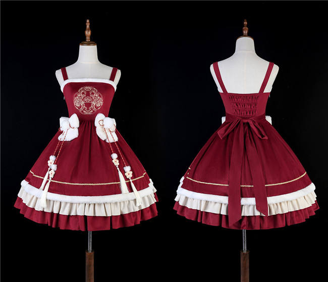 Pray for a Good Harvest Qi Lolita Dress and Coat