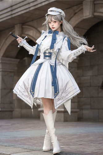 Starlight Knight Lolita Skirt and Top