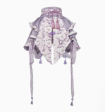 Blood Supply Dragon Prints Jacquard Qi Halloween Top, Skirt and Sleeves