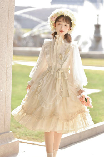 Flowers and Poetry Lolita One Piece Dress