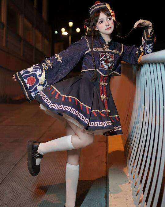 A Hopping Vampire Soft Lolita JSK