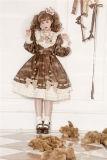 Chocolate Cat Long Sleeves Lolita Dress