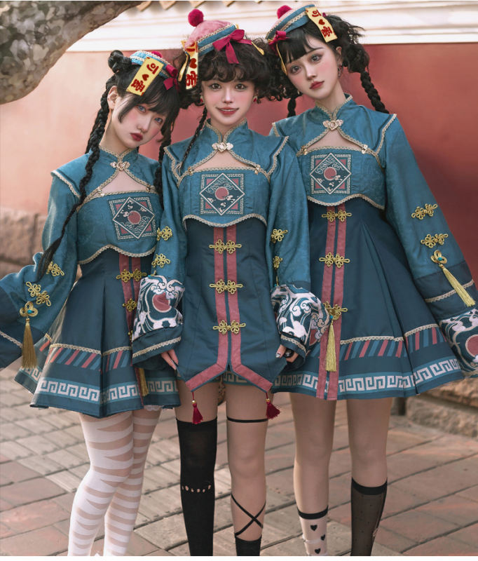 A Hopping Vampire Soft Lolita JSK