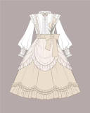 Flowers and Poetry Lolita One Piece Dress