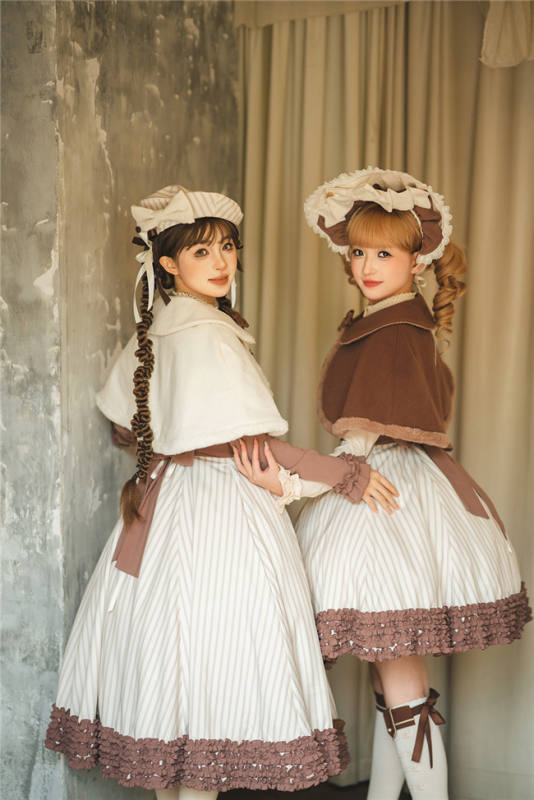 Miss Point Classic Chocolate Lolita Cape