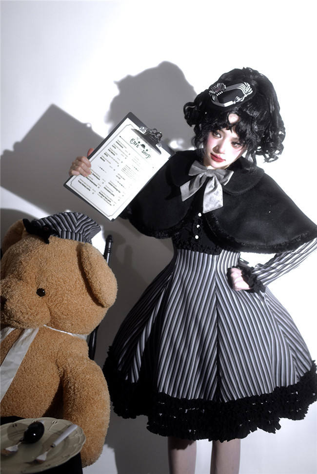 Miss Point Classic Chocolate Lolita Cape