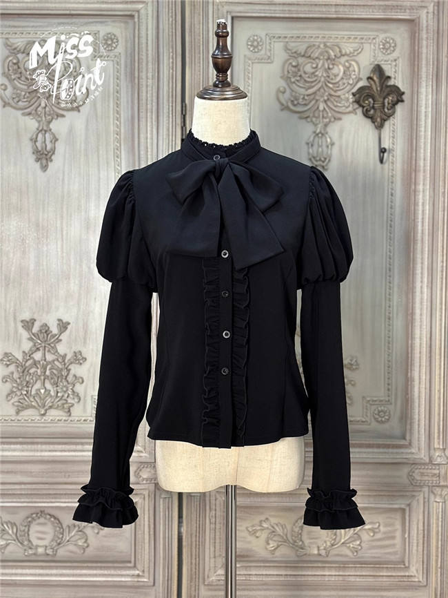 Miss Point Classic Chocolate Juliet Sleeves Lolita Blouse