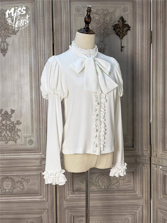 Miss Point Classic Chocolate Juliet Sleeves Lolita Blouse