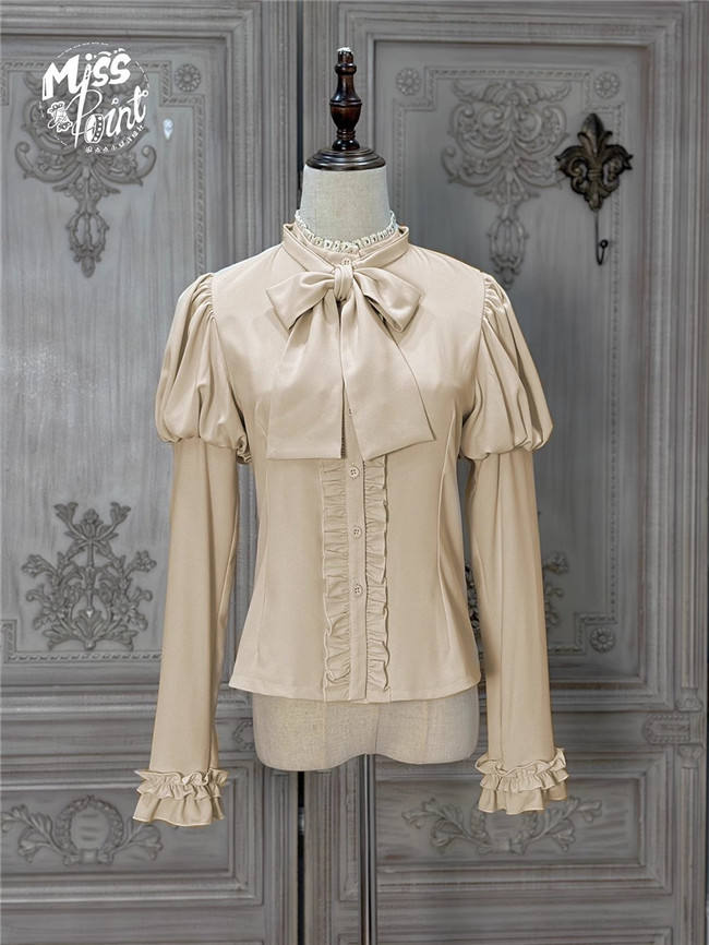 Miss Point Classic Chocolate Juliet Sleeves Lolita Blouse
