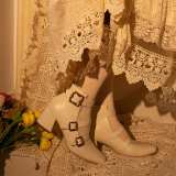 MODO Three Belts Lolita Heels Shoes