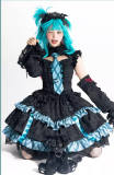 Hatsune Miku Co-branded Gothic Lolita Dress