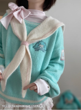 Co-branded by Hatsune Miku Sailor Collar sweater