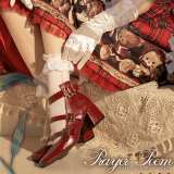 MODO Three Belts Lolita Heels Shoes