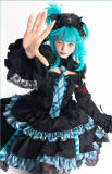 Hatsune Miku Co-branded Gothic Lolita Dress