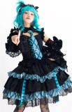 Hatsune Miku Co-branded Gothic Lolita Dress