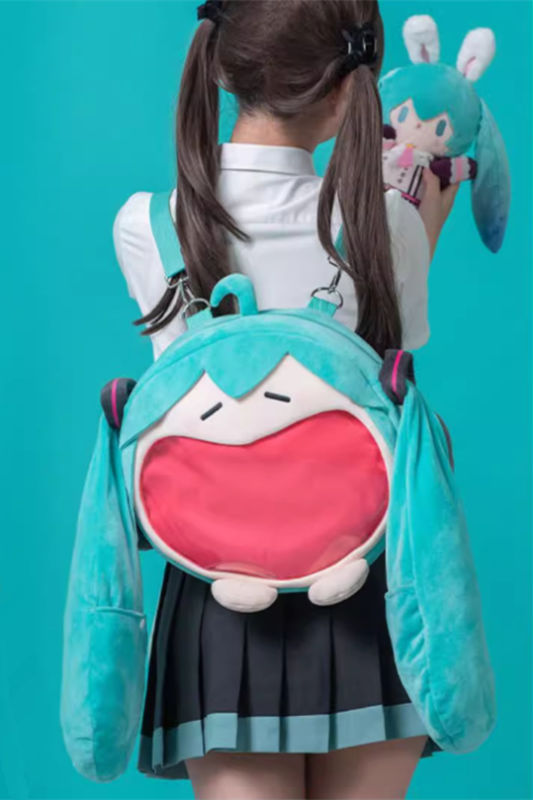 Authorized by Hatsune Miku Smiling Face Ita Bag