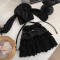 Black Dress and Long Ears Hat