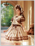 Alice Girl Sea Salt Fairy Tale Sweet Lolita Dress