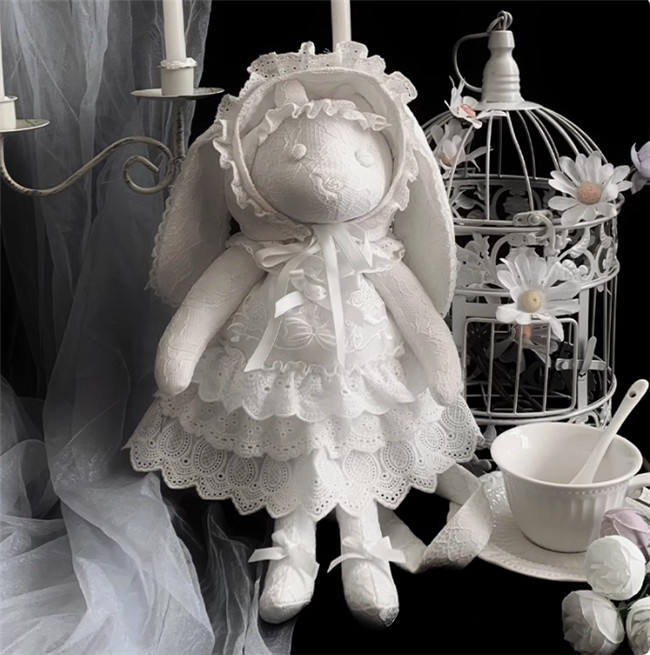 Withpuji Lamb and Kitten Doll Bag and Accessories