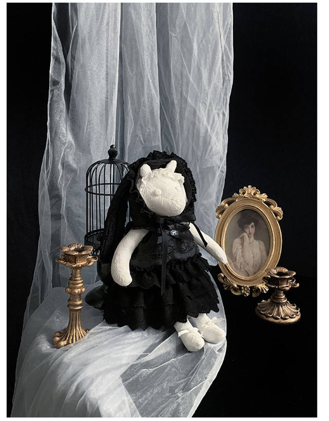 Withpuji Lamb and Kitten Doll Bag and Accessories
