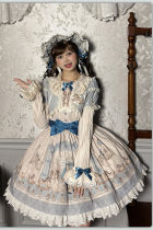 Alice Girl Sea Salt Fairy Tale Sweet Lolita Dress