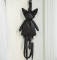Black Kitten Bag + Shoulder Straps
