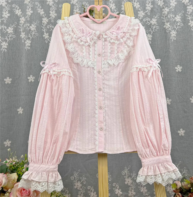 Peter Pan Collar Lace Lolita Blouse