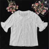 Peter Pan Collar Lace Lolita Blouse
