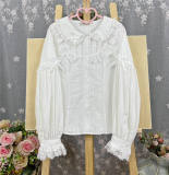Peter Pan Collar Lace Lolita Blouse