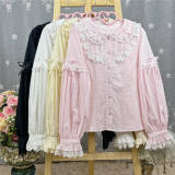 Peter Pan Collar Lace Lolita Blouse