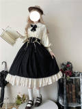 Peter Pan Collar Gigot Sleeve Lolita Blouse