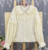 Peter Pan Collar Lace Lolita Blouse