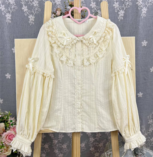 Peter Pan Collar Lace Lolita Blouse