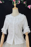 Peter Pan Collar Lace Lolita Blouse