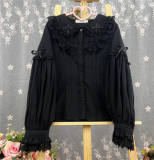 Peter Pan Collar Lace Lolita Blouse
