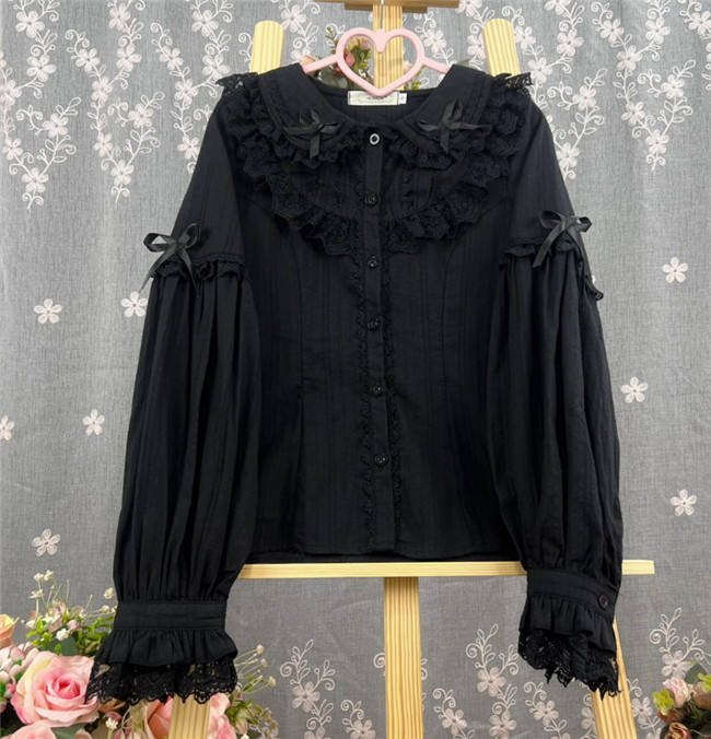 Peter Pan Collar Lace Lolita Blouse