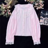 Peter Pan Collar Lace Lolita Blouse