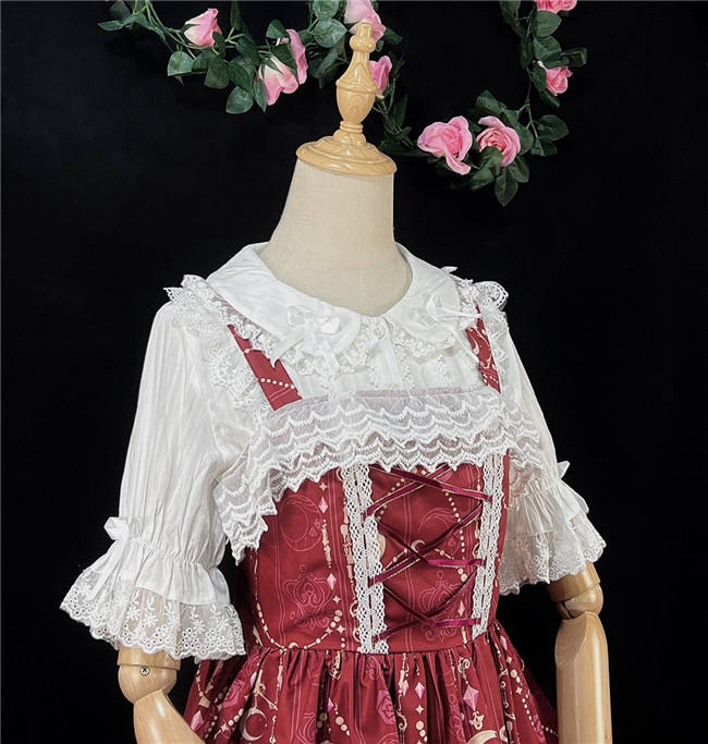 Peter Pan Collar Lace Lolita Blouse