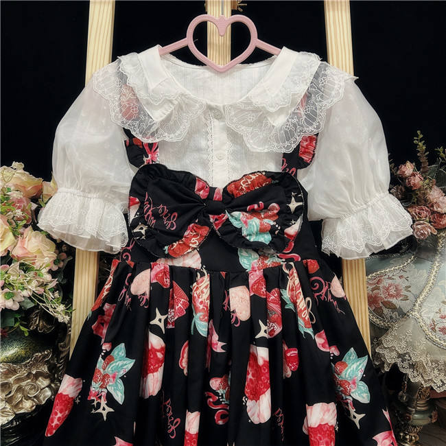 Peter Pan Collar Cotton Lolita Blouse