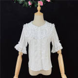 Peter Pan Collar Lace Lolita Blouse