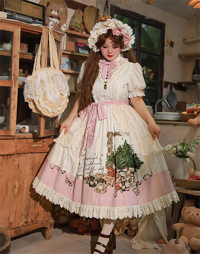 Story Book for Little Girls Plus Size Lolita Dress, Skirt and Blouse